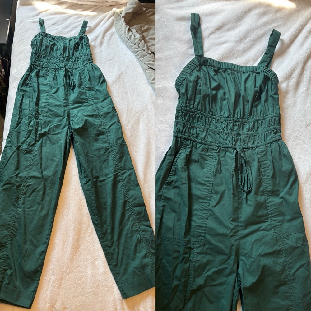 Chic Green Women's Jumpsuit